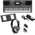 Collage image of the Yamaha PSR-I500 Portable Keyboard for Indian Music BONUS PAK