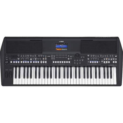 Top view of Yamaha PSR-SX600 Arranger Workstation Keyboard