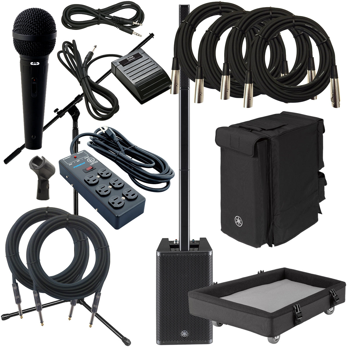 Yamaha STAGEPAS 1K MKII Portable PA System STAGE KIT