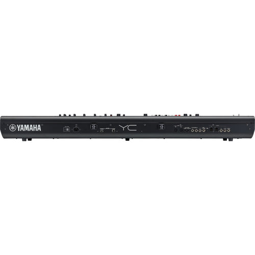 Rear view of Yamaha YC88 88-Key Stage Keyboard and Organ