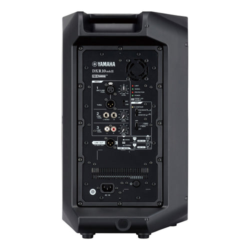 Image of the Yamaha DXR10 MKII Powered PA Speaker rear view
