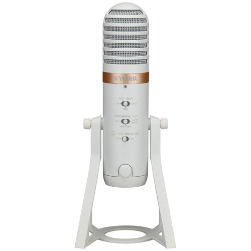 Yamaha AG01 Live Streaming USB Microphone - White view 3