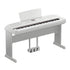 Yamaha DGX-670 in white with pedal and stand. 