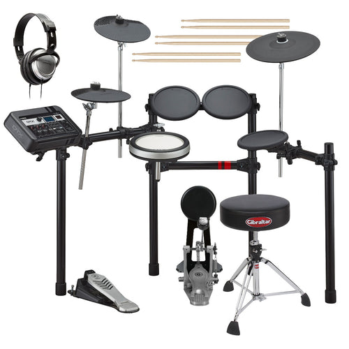 Yamaha DTX6K-X with included bundle accessories