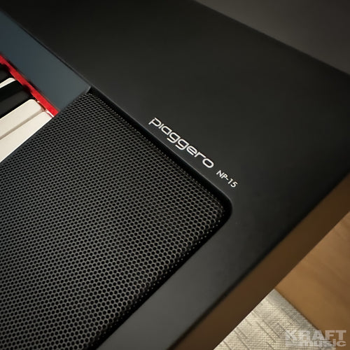 Yamaha Piaggero NP15 61-Key Portable Keyboard with Power Adapter - Black, View 8