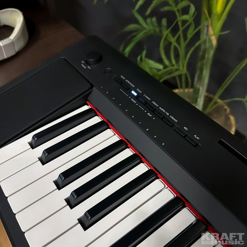 Yamaha Piaggero NP15 61-Key Portable Keyboard with Power Adapter - Black, View 6
