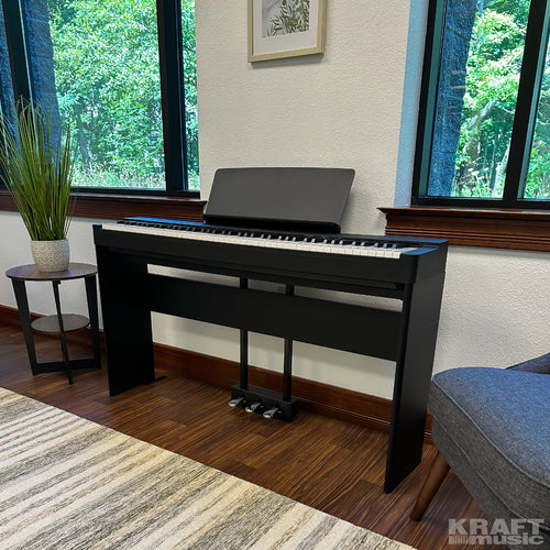 Yamaha P225B Digital Piano - Black, View 1