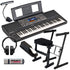 Yamaha PSR-A5000 Arranger Workstation Keyboard and included bundle accessories