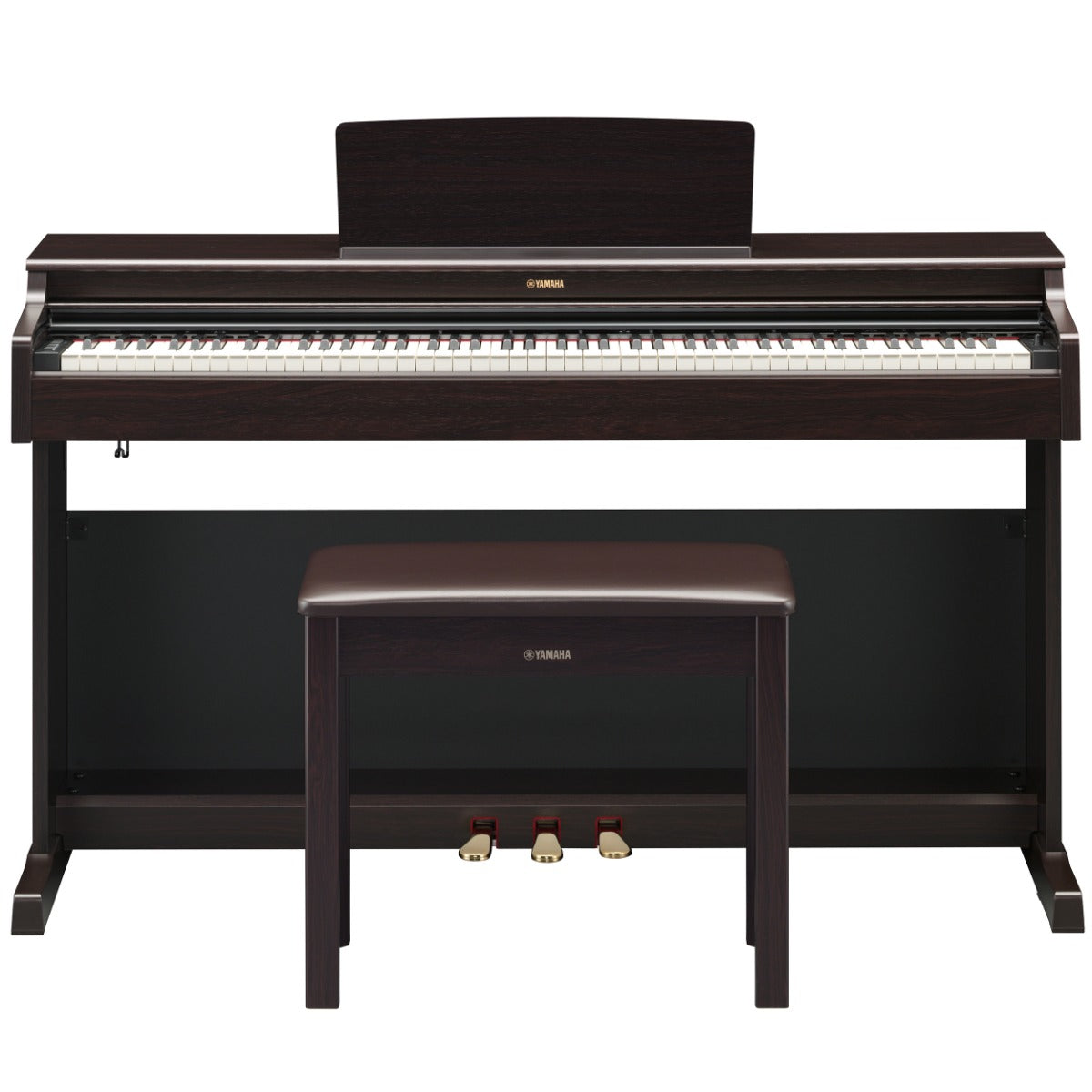 Yamaha Arius YDP-165 Digital Piano - Dark Rosewood view  2