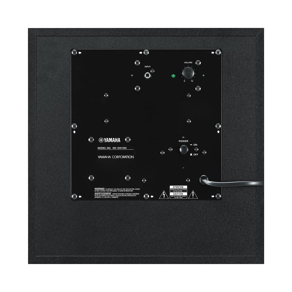 Yamaha NS-SW100 サブウーファー 黒 Amazon.com: Yamaha Audio 10