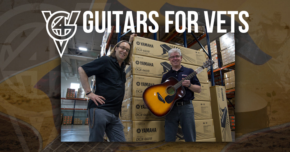 Kraft Music's Partnership with Guitars for Vets
