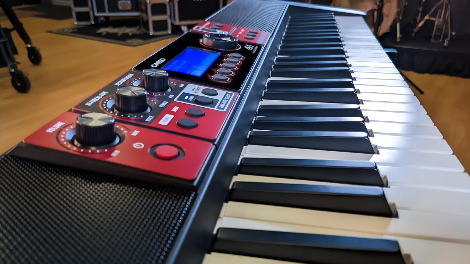 A Casiotone CT-S1000V in a studio