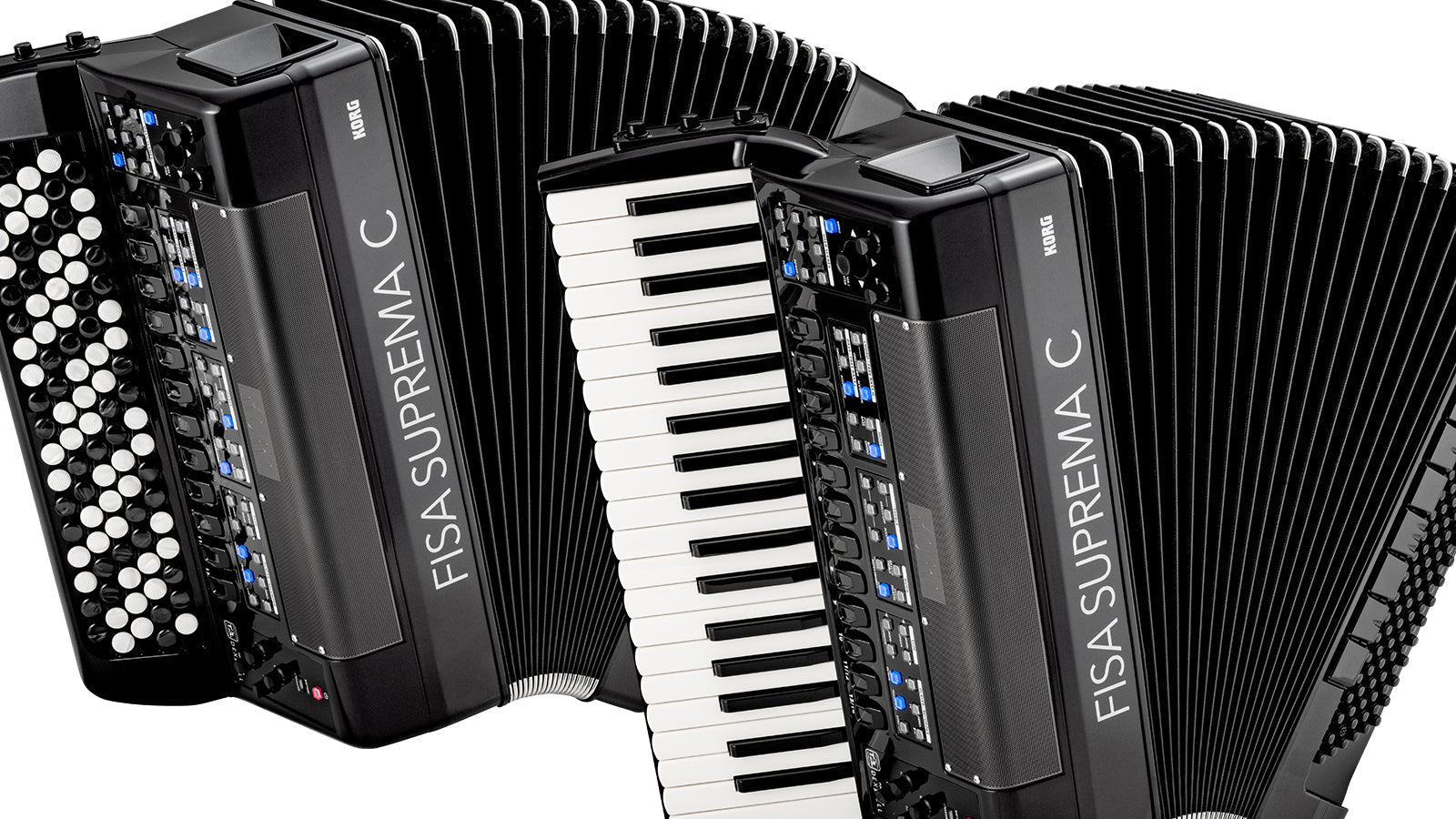 Korg FISA SUPREMA C button and piano accordions