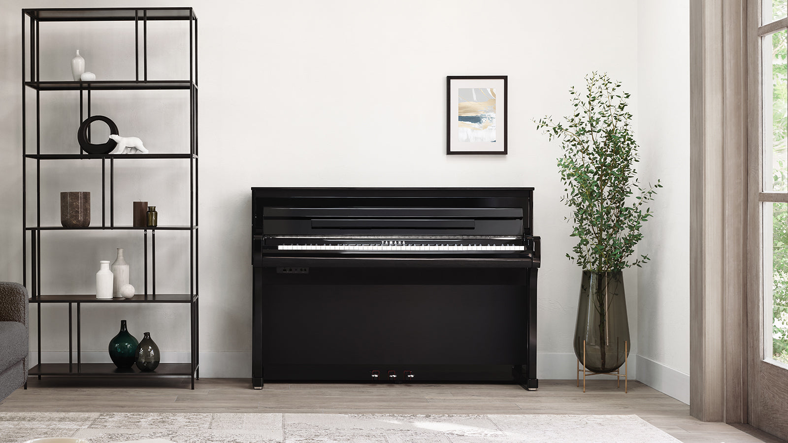 A Yamaha CLP-835 in a stylish room