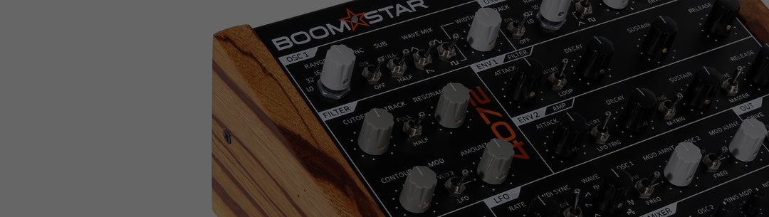 Studio Electronics Boomstar MKII Semi-Modular Desktop Synthesizers ...