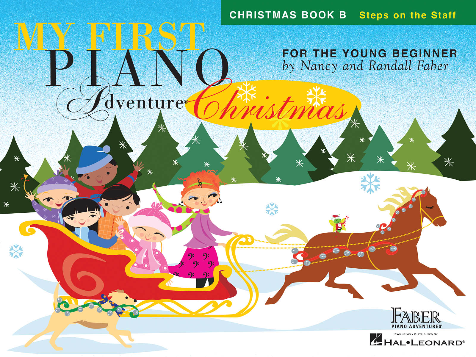 Cover of My First Piano Adventure Christmas - Book B