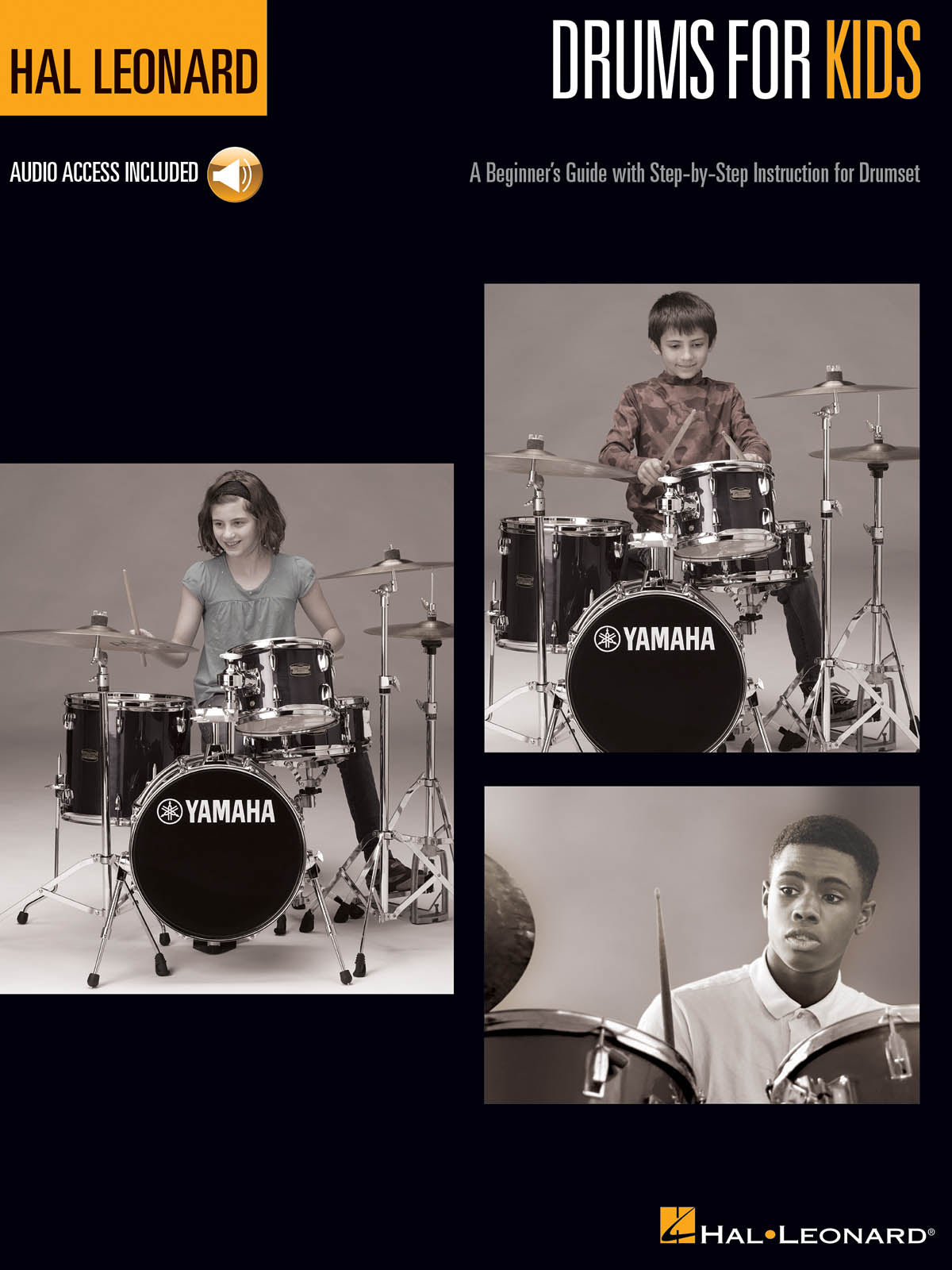 Cover of Hal Leonard Drums for Kids Instructional Book