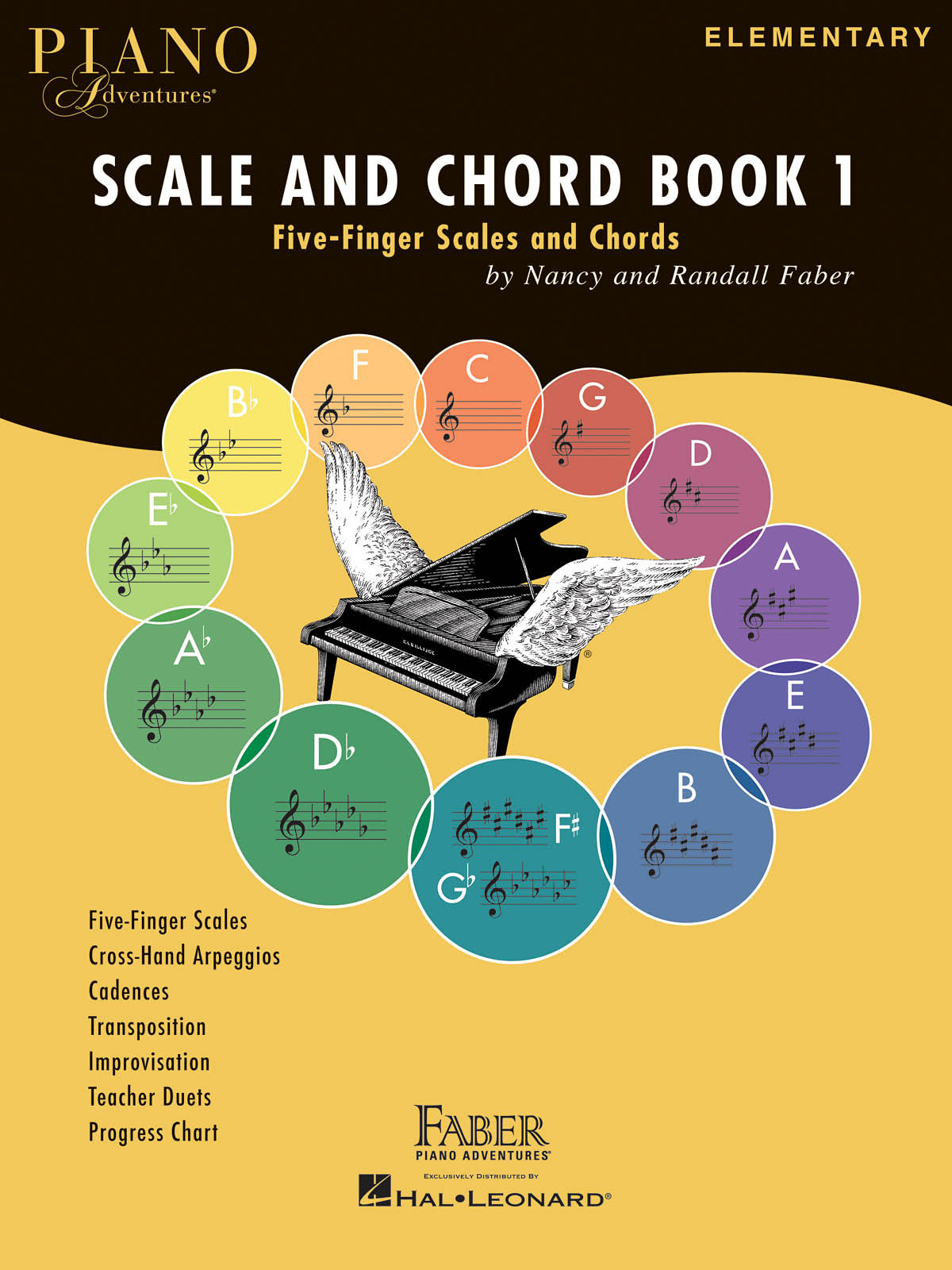 Cover of Piano Adventures Scale and Chord Book 1