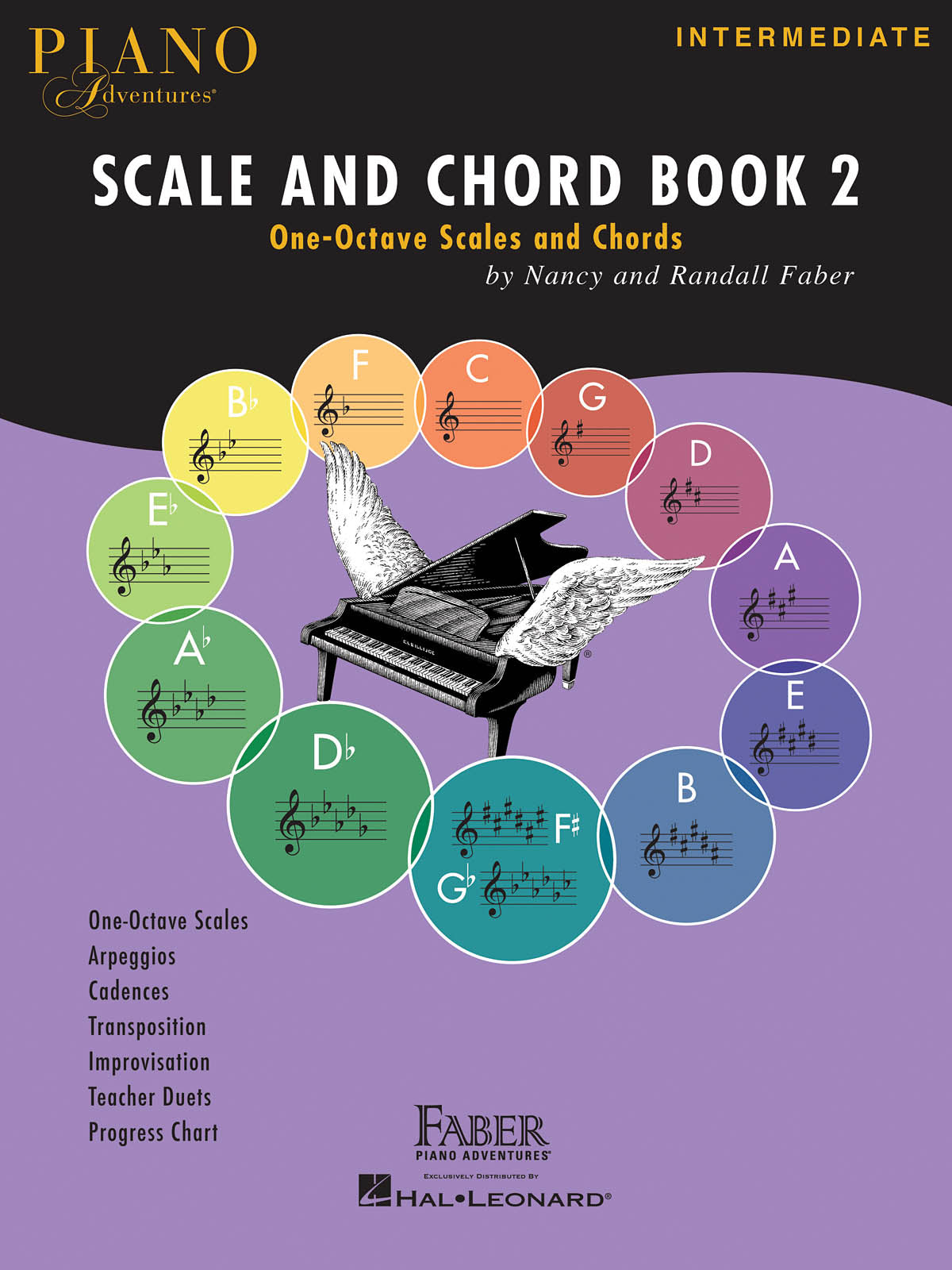 Cover of Piano Adventures Scale and Chord Book 2