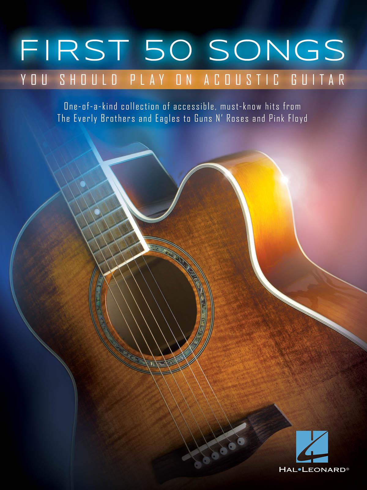 Cover of First 50 Songs You Should Play on Acoustic Guitar