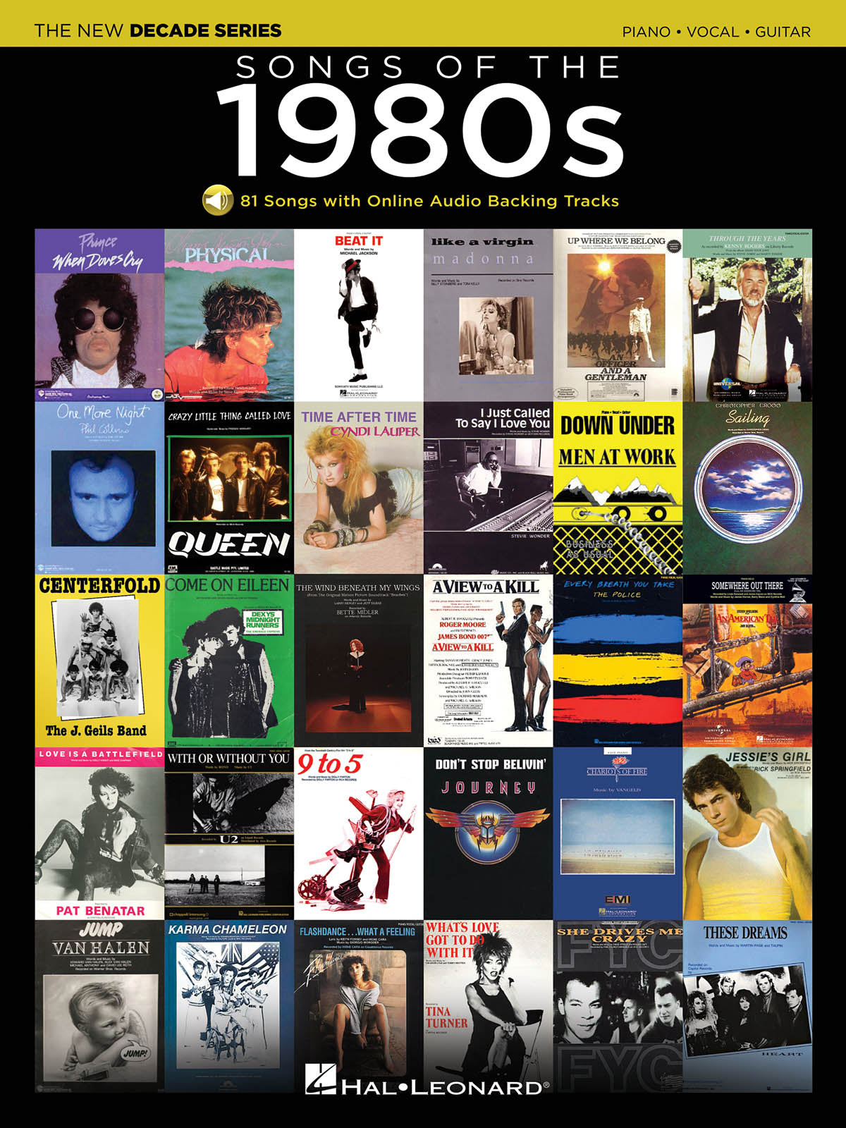 Cover of Songs of the 1980s