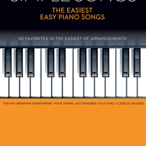 Cover of Simple Songs - The Easiest Easy Piano Songs