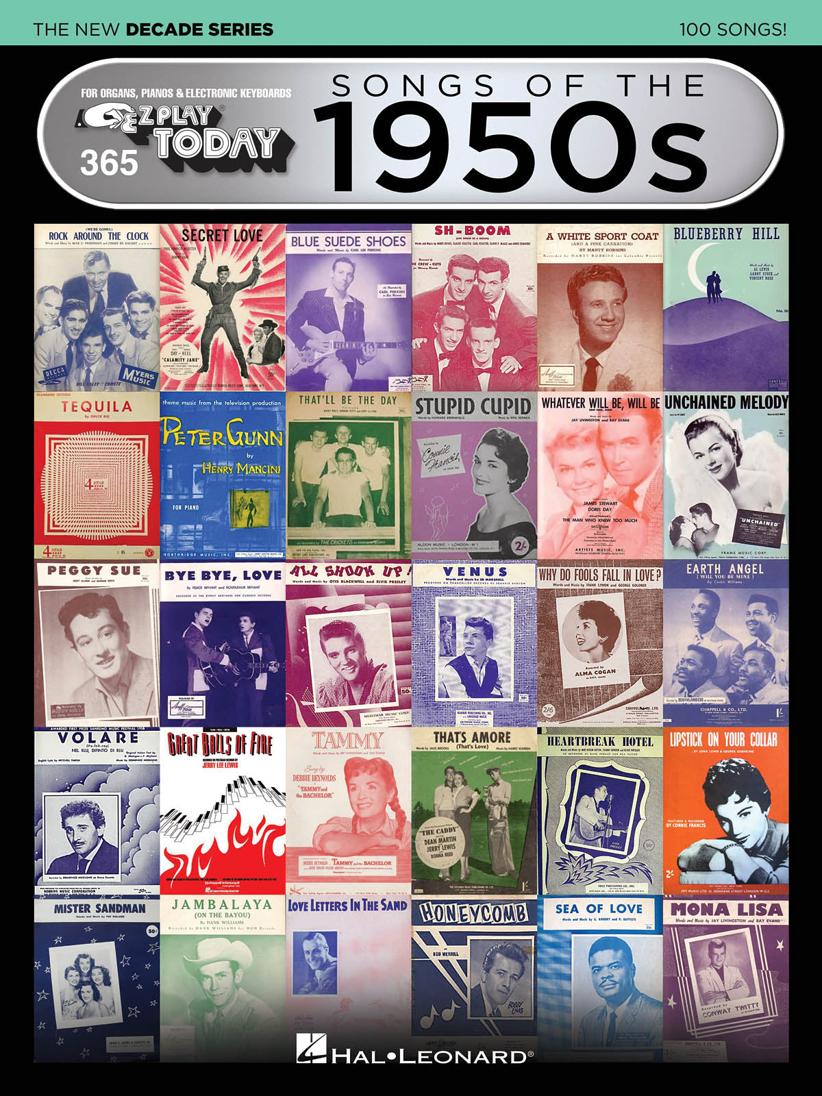Cover of Songs of the 1950s - The New Decade Series