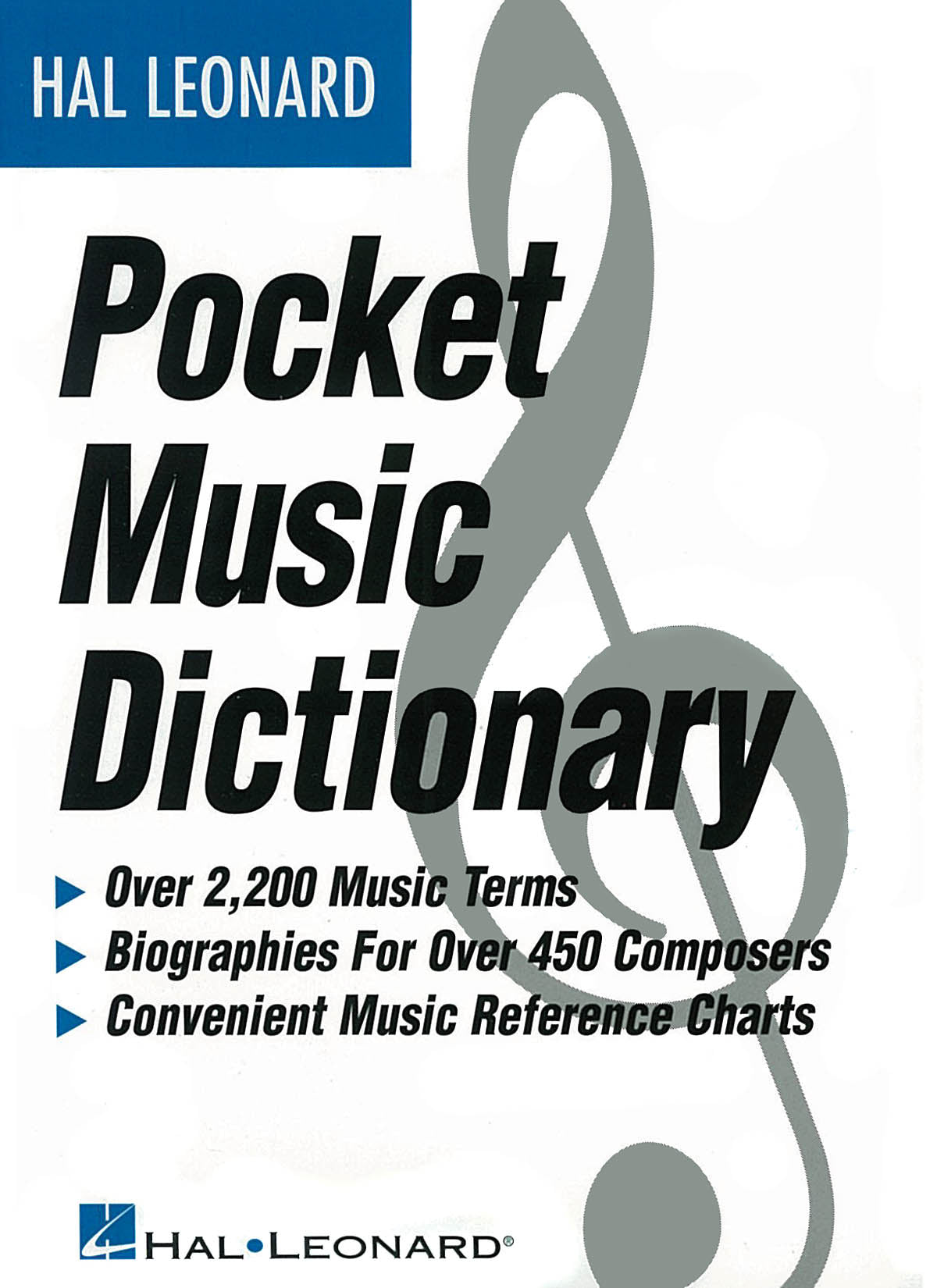 Cover of The Hal Leonard Pocket Music Dictionary