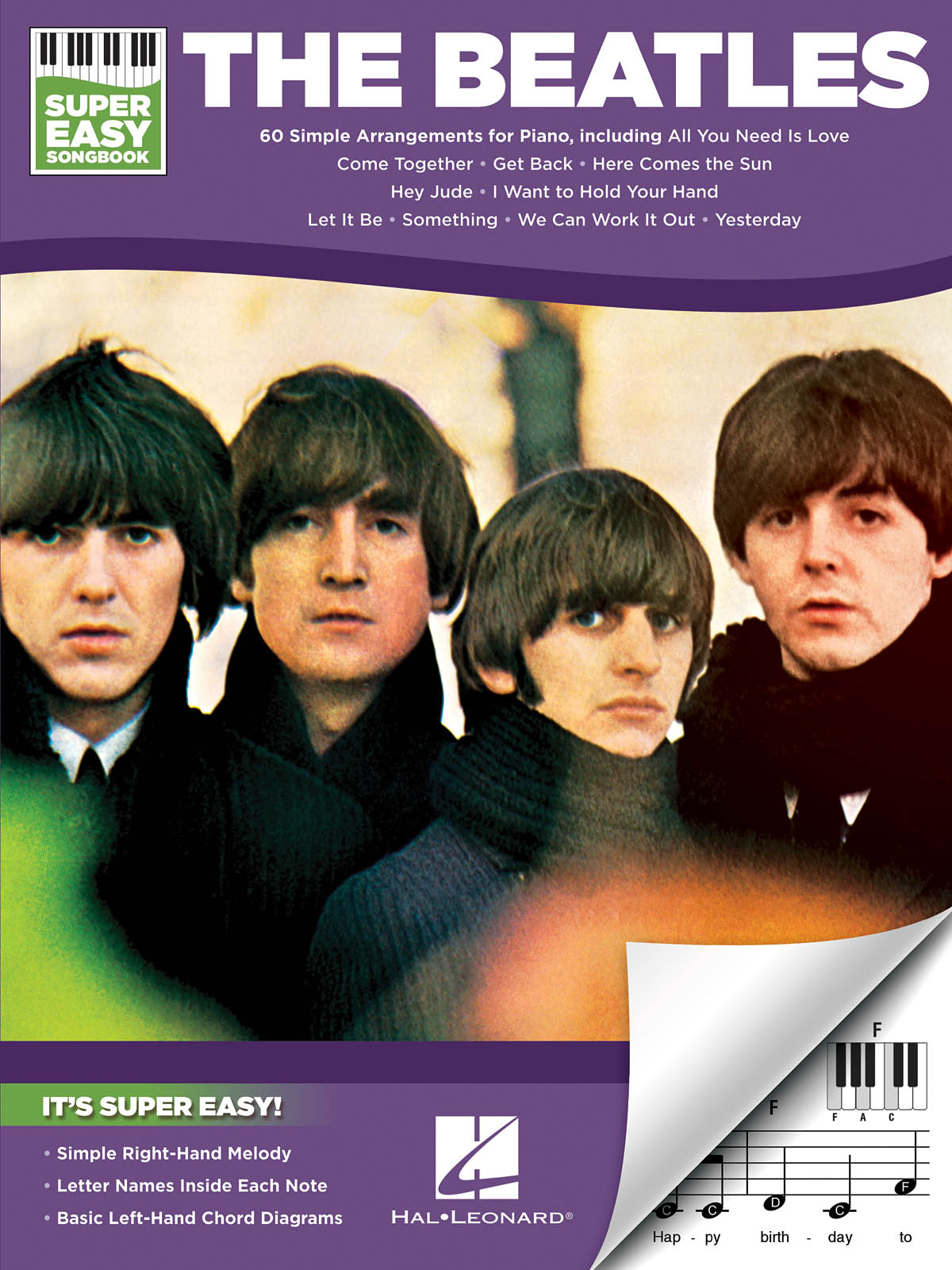 Cover of The Beatles - Super Easy Songbook