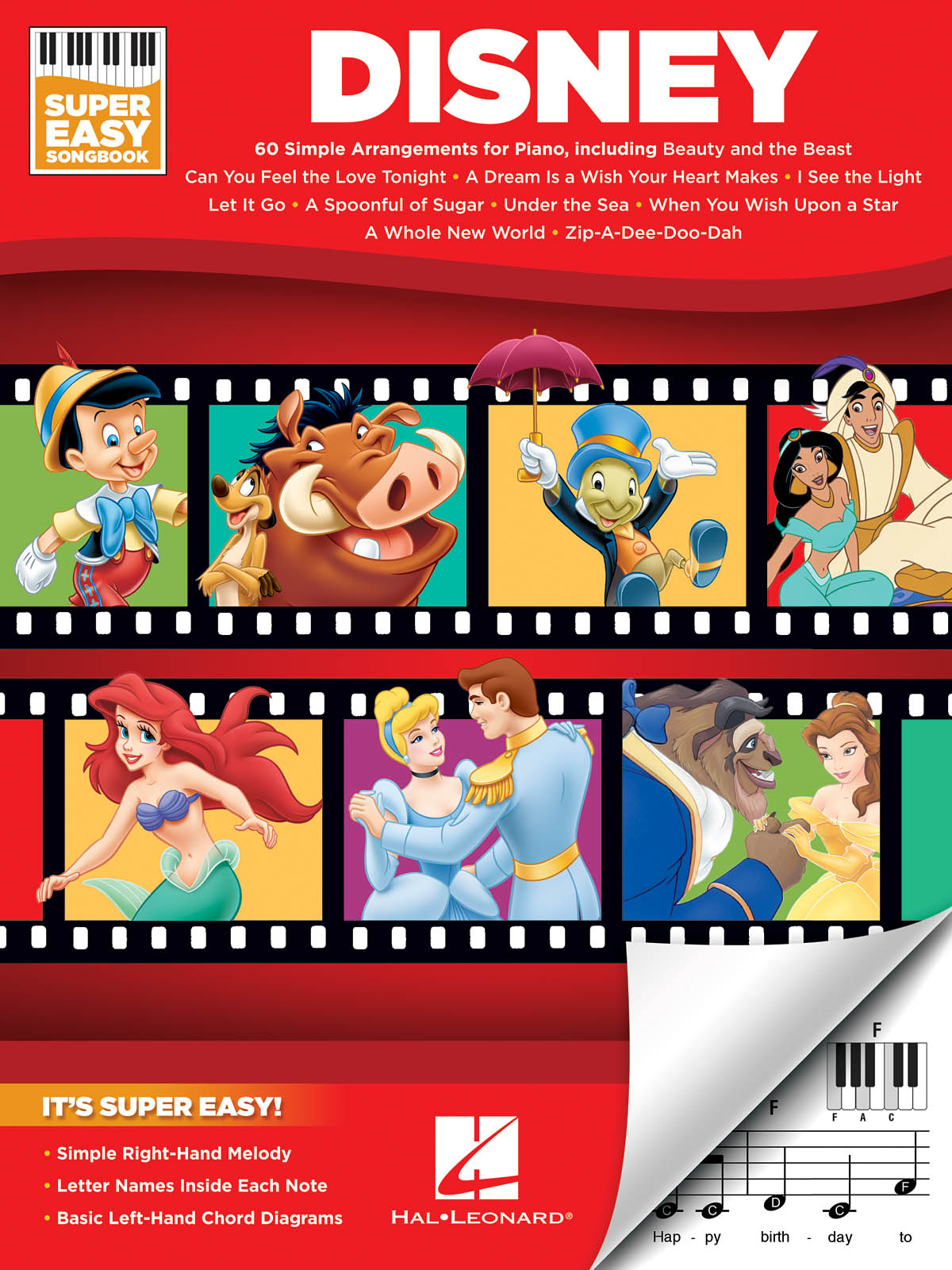 Cover of Disney - Super Easy Songbook