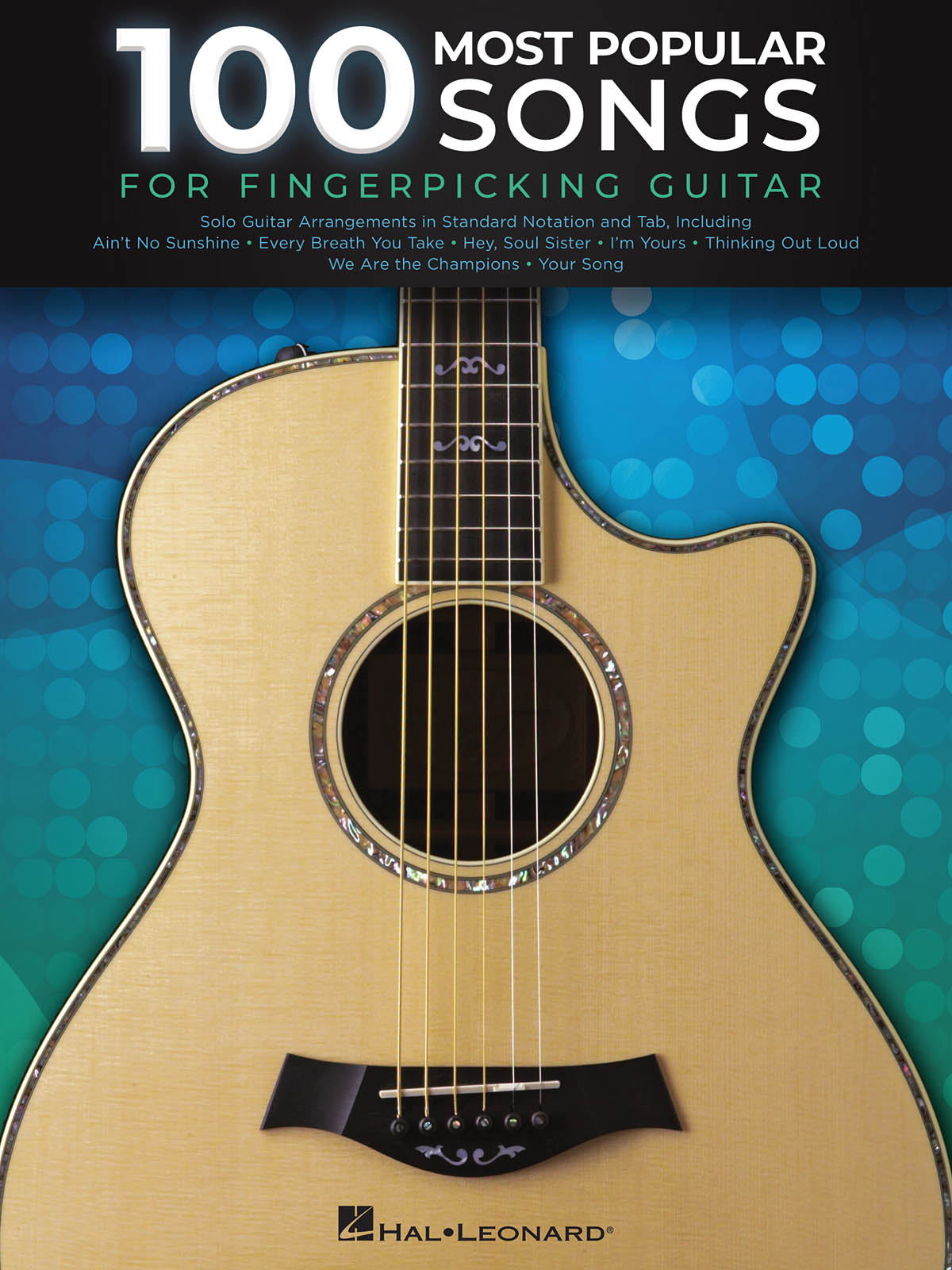 Cover of 100 Most Popular Songs for Fingerpicking Guitar