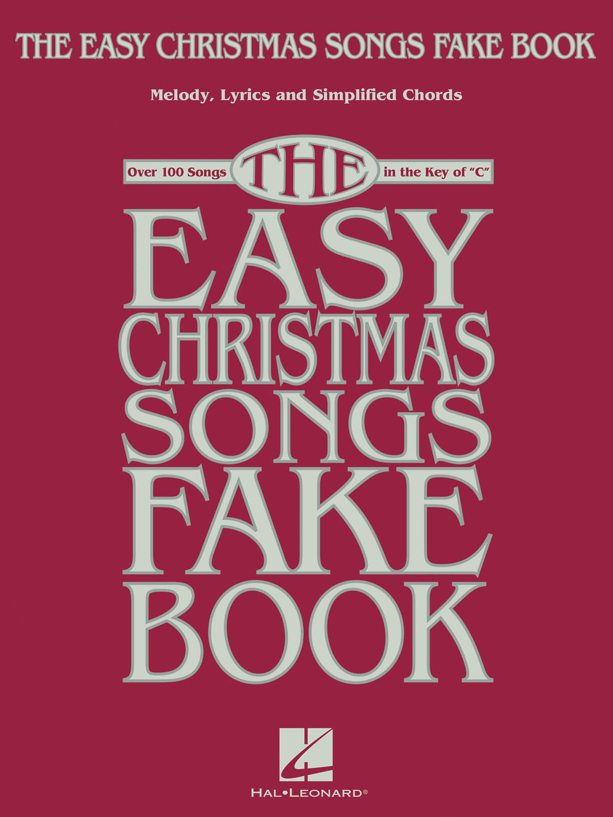 Cover of The Easy Christmas Songs Fake Book
