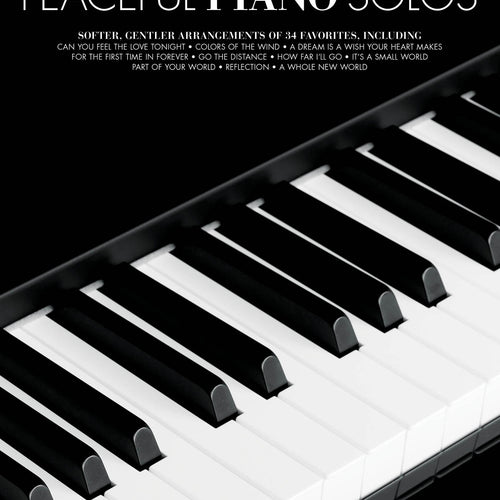 Cover of Disney Peaceful Piano Solos
