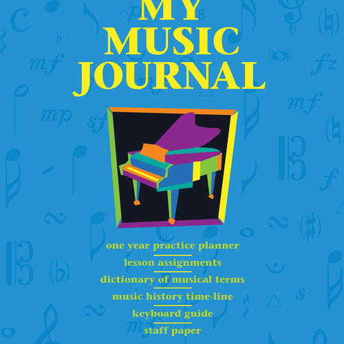 Cover of My Music Journal - Student Assignment Book