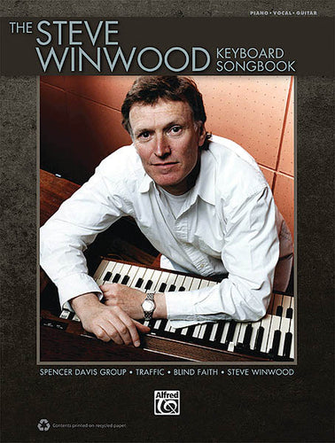 Cover of The Steve Winwood Keyboard Songbook