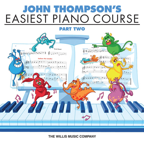 Cover of John Thompson's Easiest Piano Course - Part 2 - Book Only