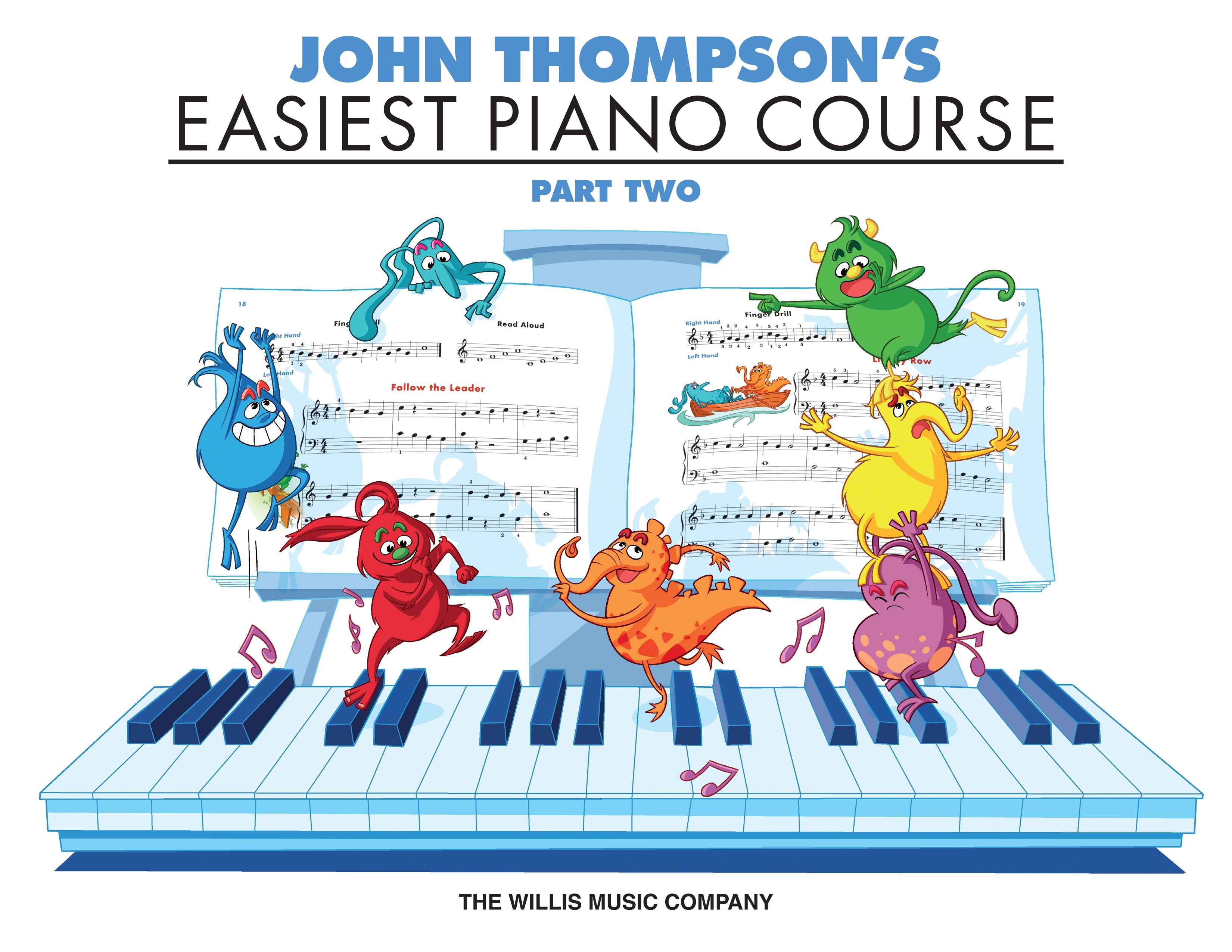 Cover of John Thompson's Easiest Piano Course - Part 2 - Book Only