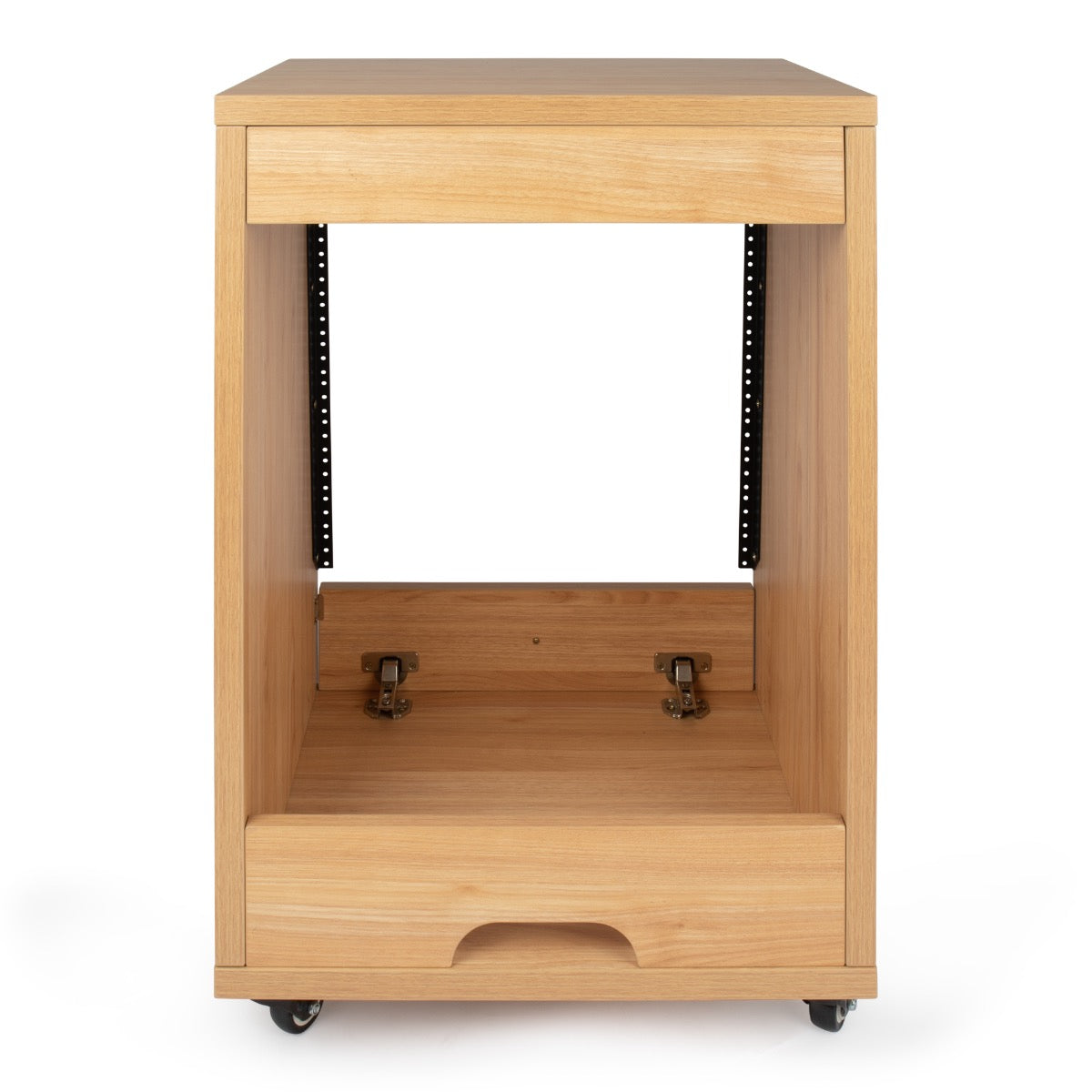 Gator Elite 12U Studio Rack with Locking Casters - Maple – Kraft Music