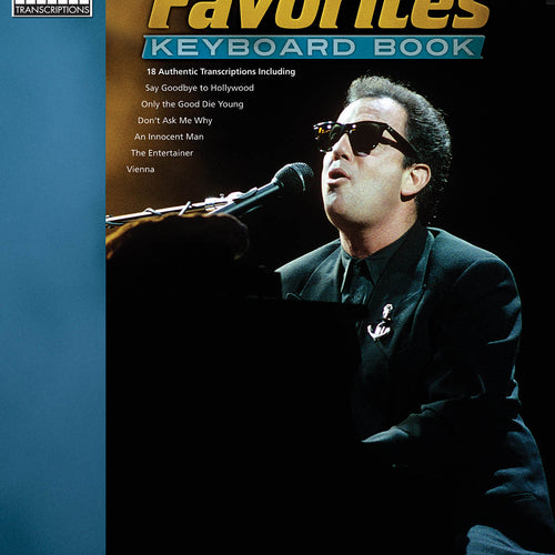 Cover of Billy Joel Favorites Keyboard Book