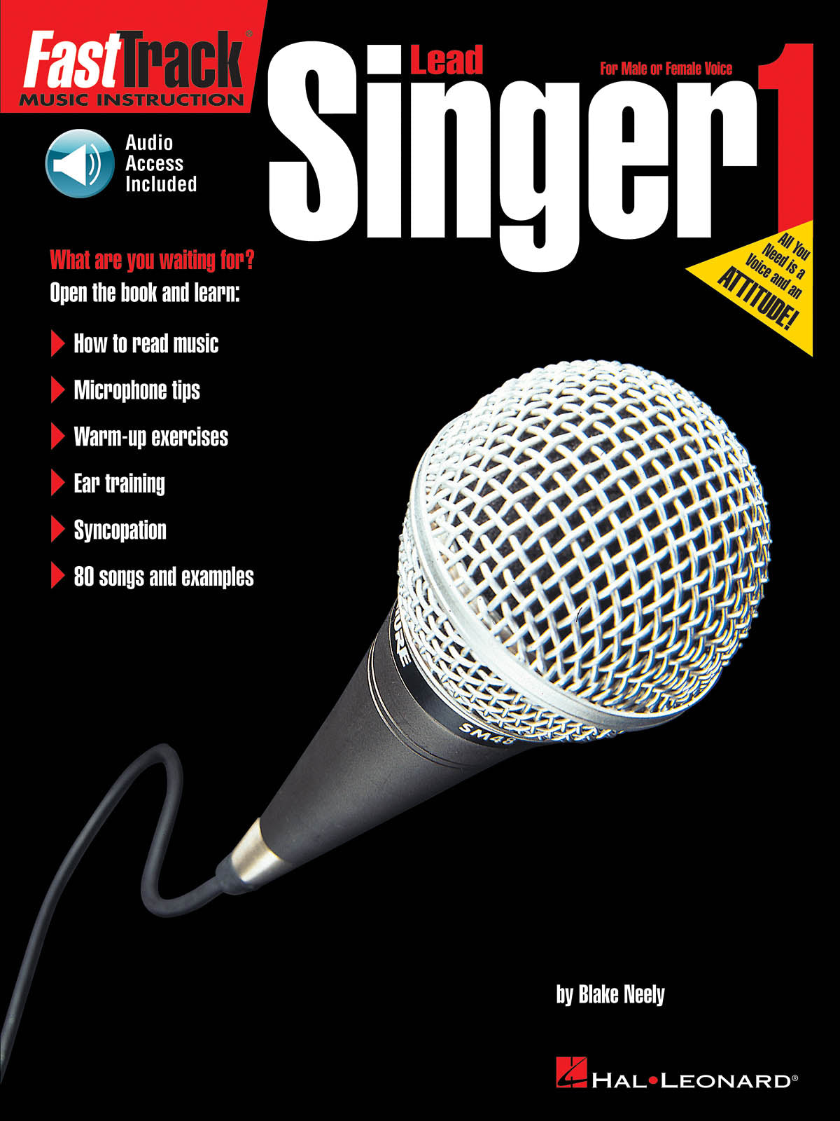 Cover of FastTrack Lead Singer Method - Book 1
