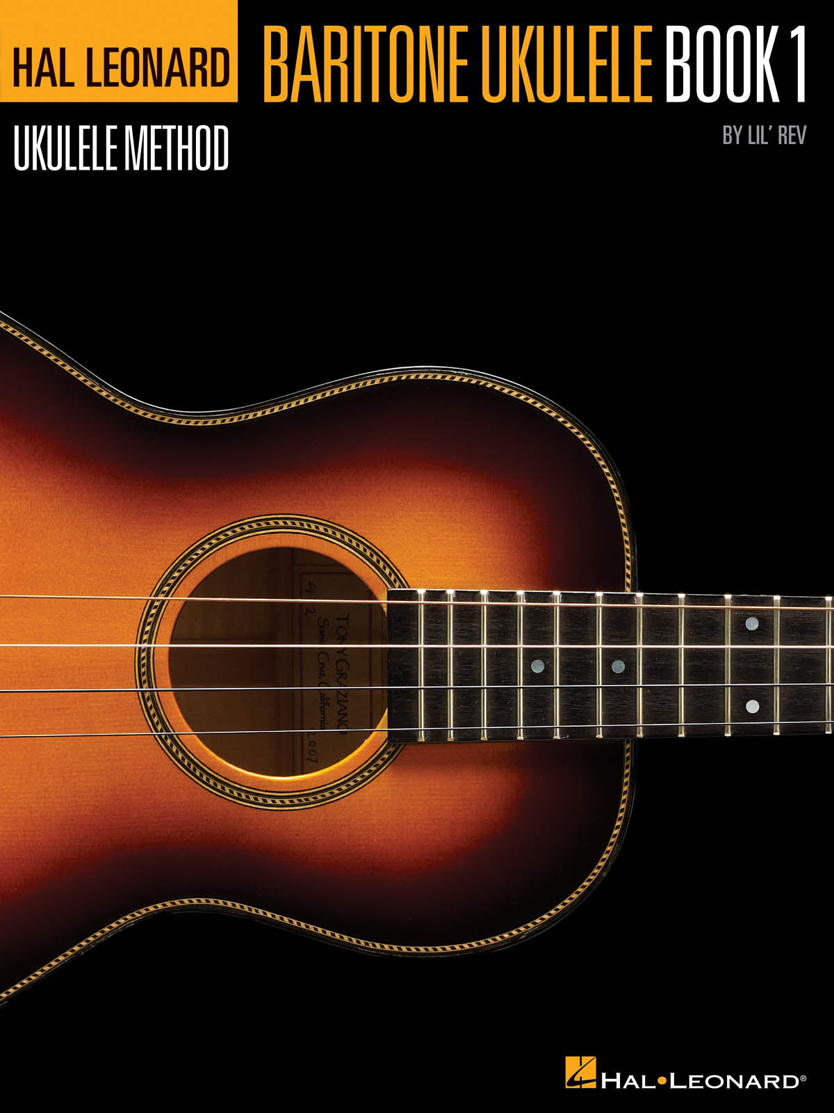 Cover of Hal Leonard Baritone Ukulele Method - Book 1
