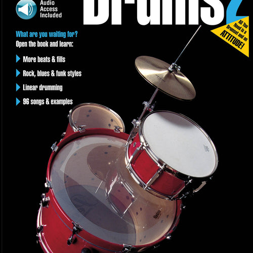 Cover of FastTrack Drums Method - Book 2