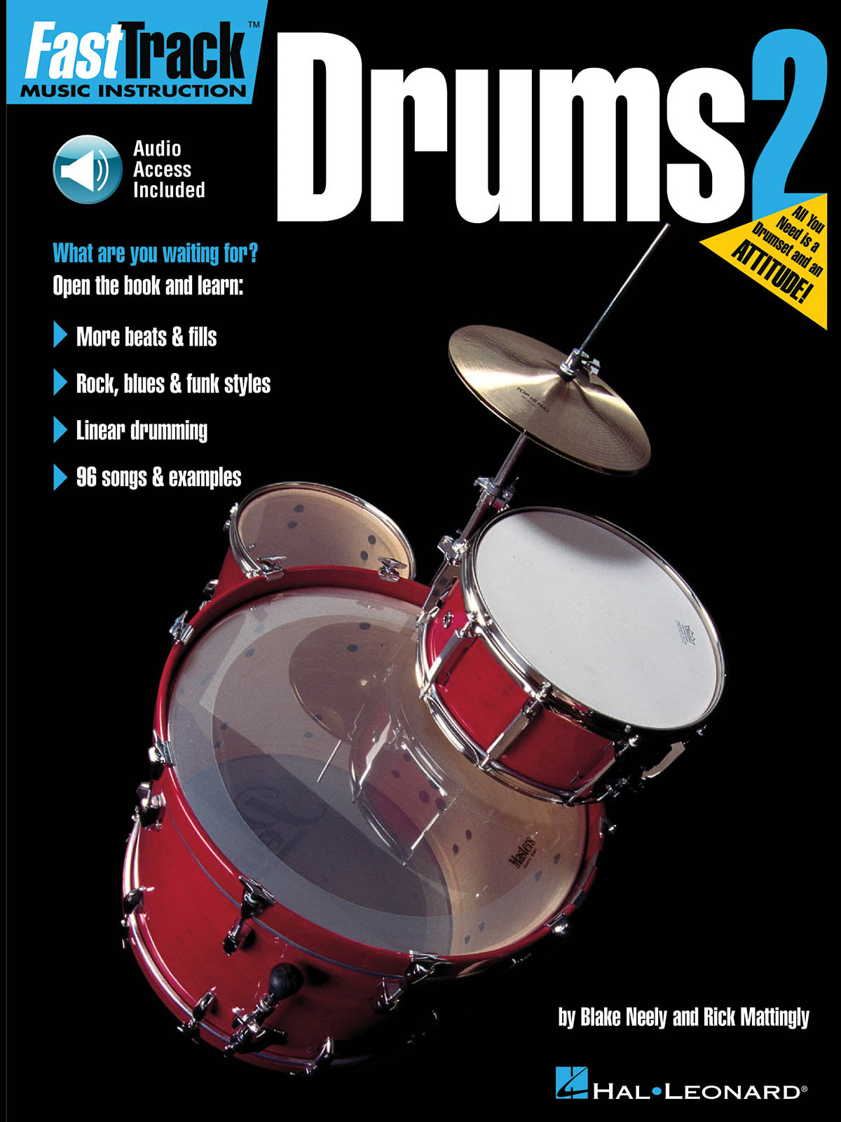 Cover of FastTrack Drums Method - Book 2