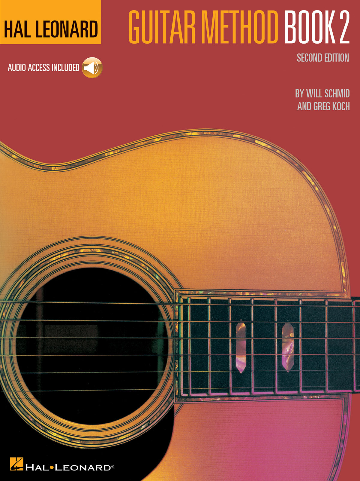 Cover of Hal Leonard Guitar Method Book 2 - Second Edition