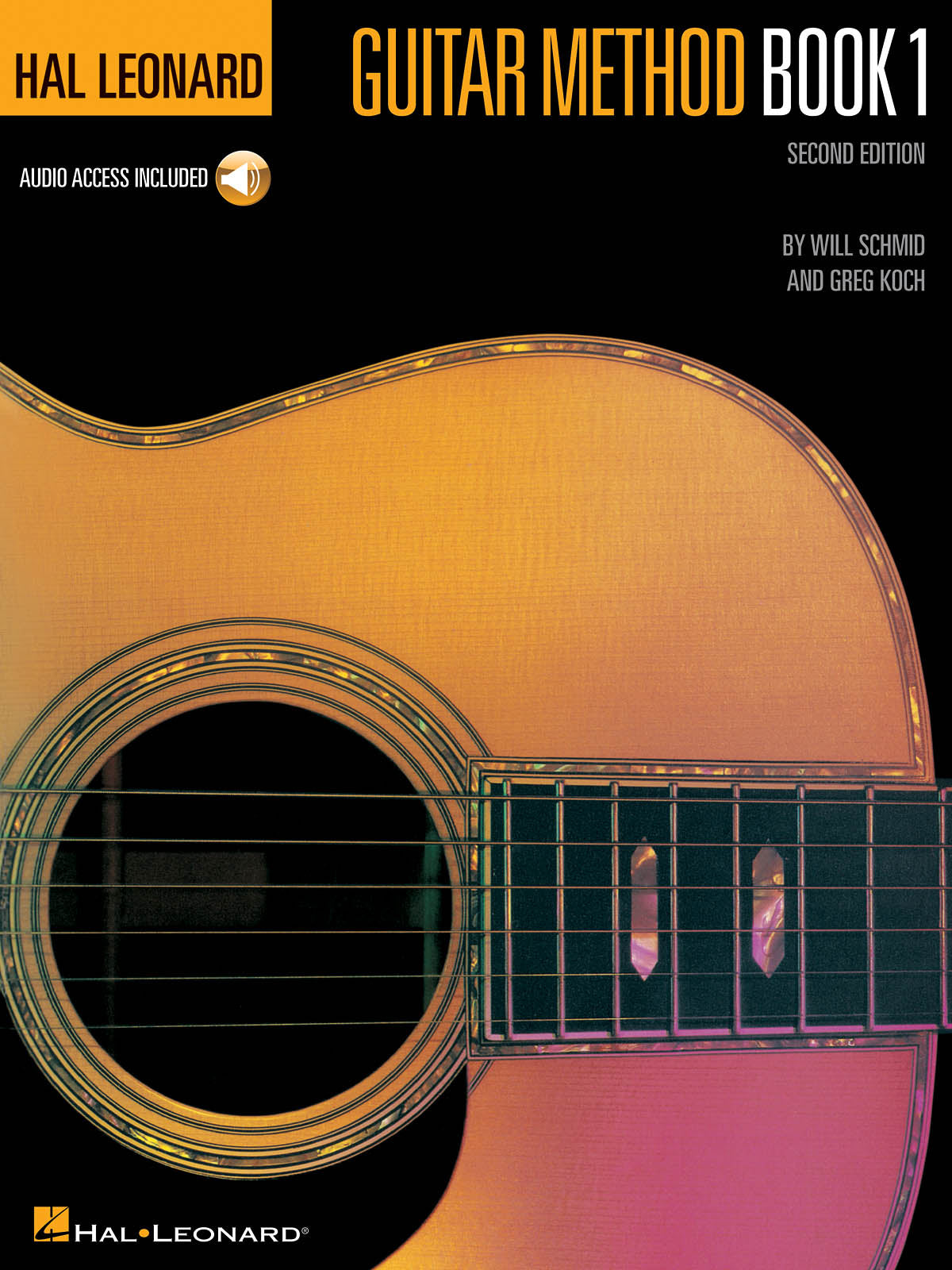 Cover of Hal Leonard Guitar Method Book 1 - Second Edition