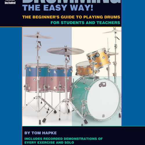 Drumming the Easy Way! - Drum Instruction (Book/Online Audio)