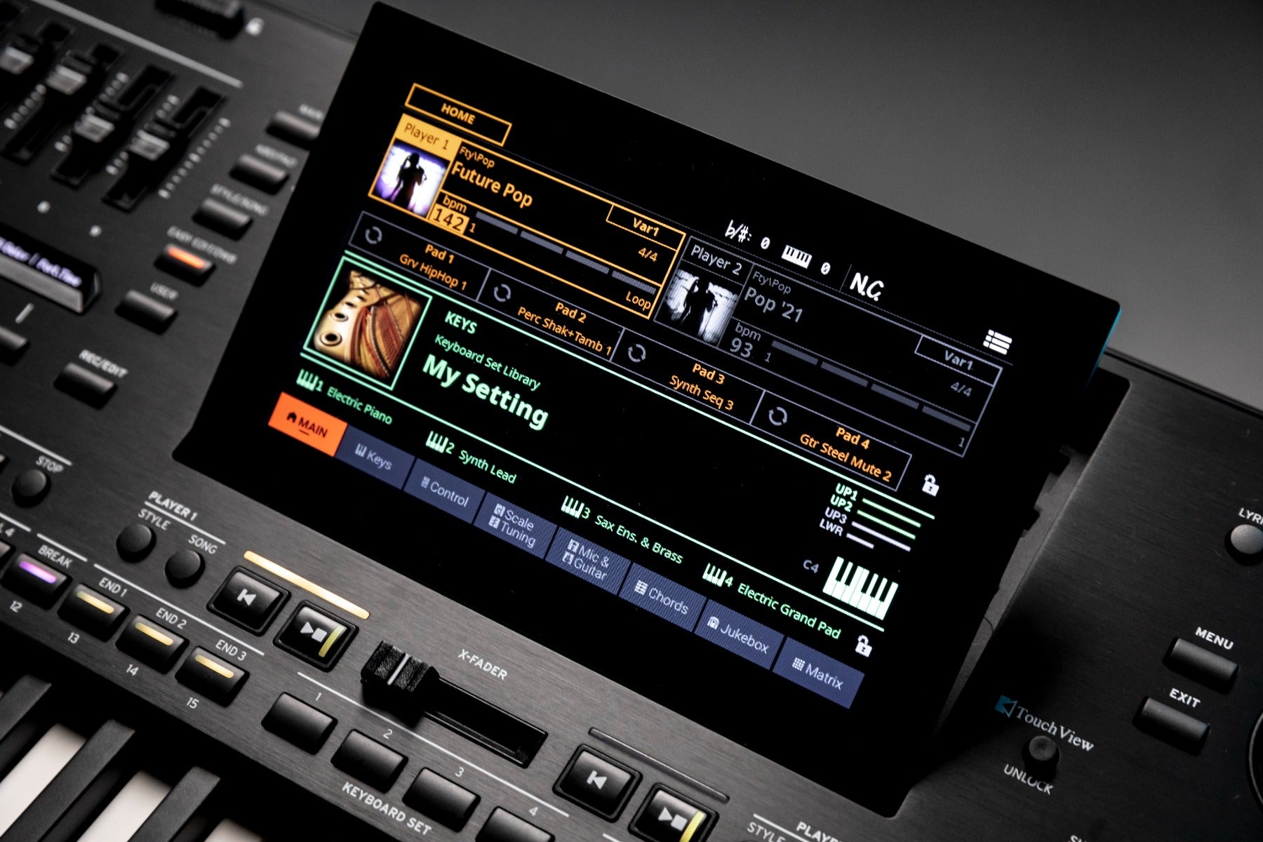 Korg PA5X 76-key Professional Arranger Workstation Keyboard CARRY