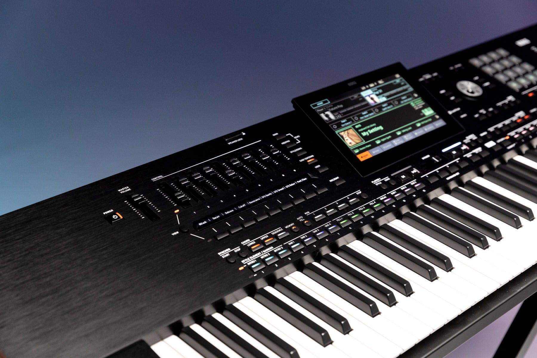 Korg PA5X 61-key Professional Arranger Workstation Keyboard STAGE