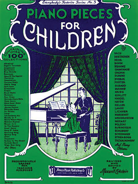 Cover of Piano Pieces for Children