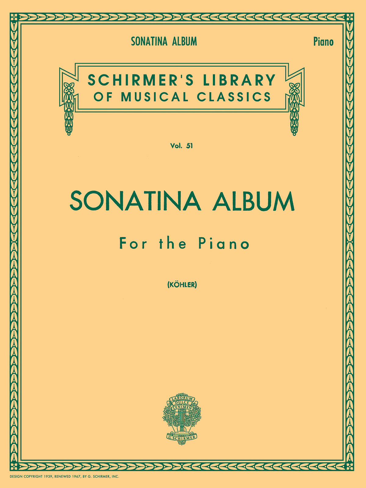 Cover of Sonatina Album